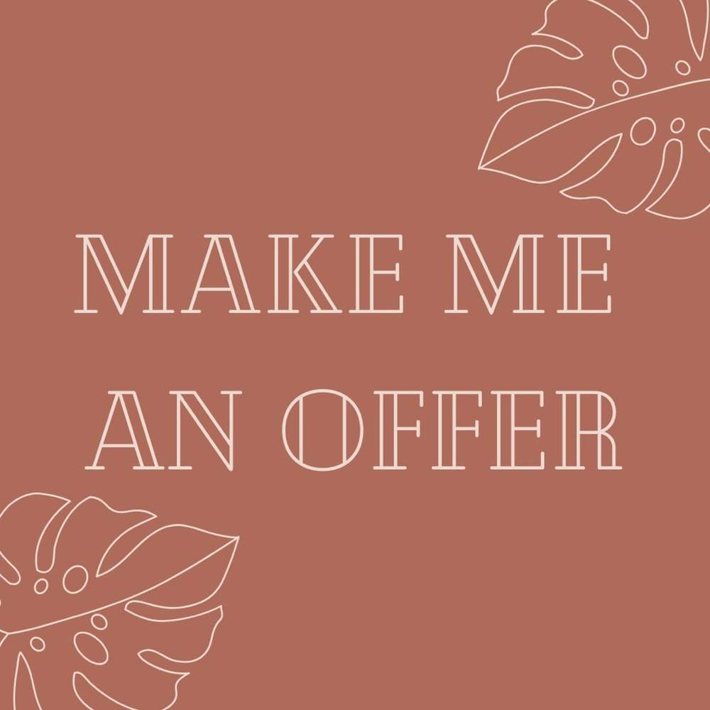 🛍 MAKE ME AN OFFER 🛍